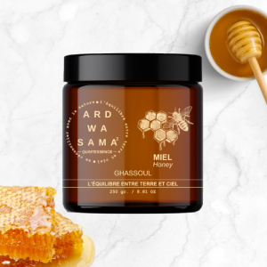 Ghassoul au miel 250g